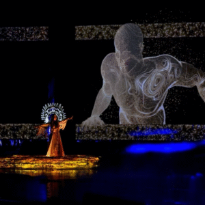 Course C: Elegance of Xianghu,Large scale performing lake show